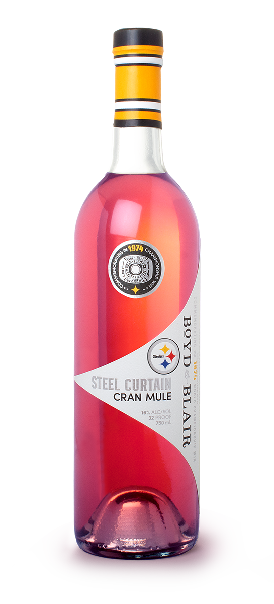 Steel Curtain Cran Mule 750ml