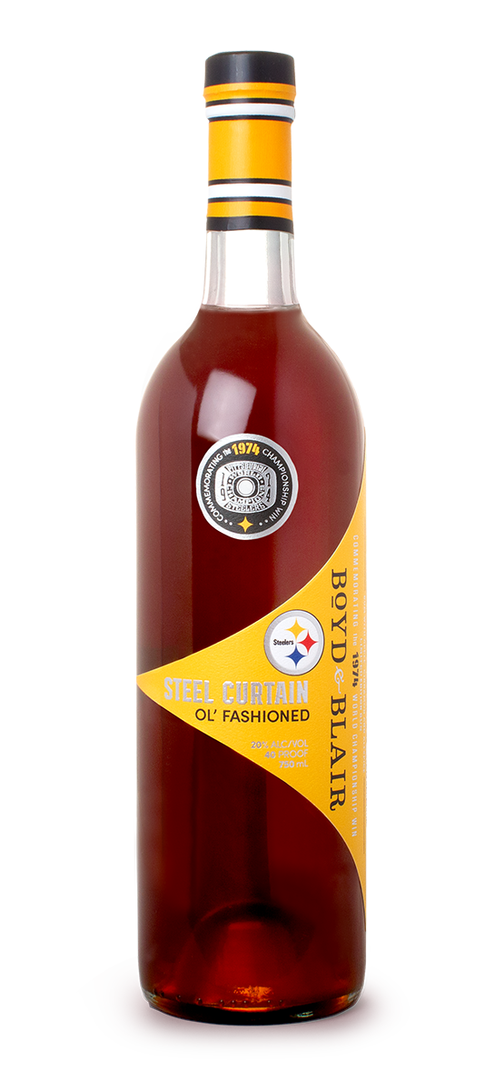 Steel Curtain Ol’ Fashioned 750ml (Rum old fashioned)