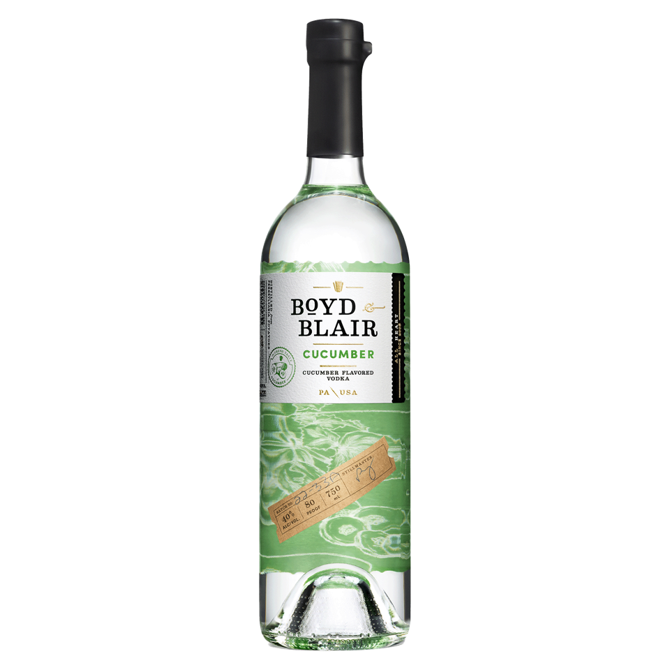 Cucumber Vodka 750ml Boyd and Blair