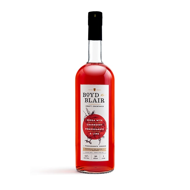 The Pomegranate Codder RTD Craft Cocktail 1L
