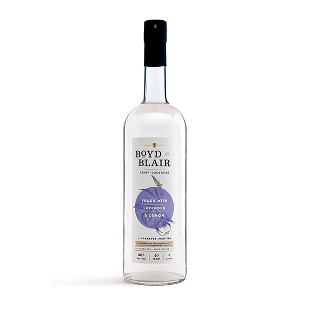 The Lavender Martini RTD Craft Cocktail 1L