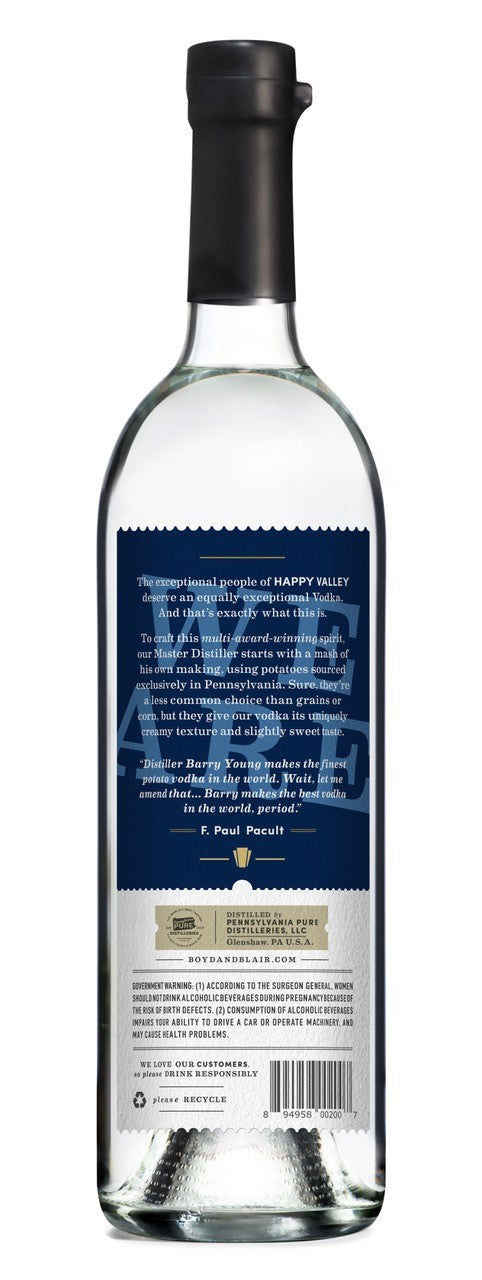 Happy Valley Vodka 750ml